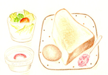 モーニングAセット、Bセット